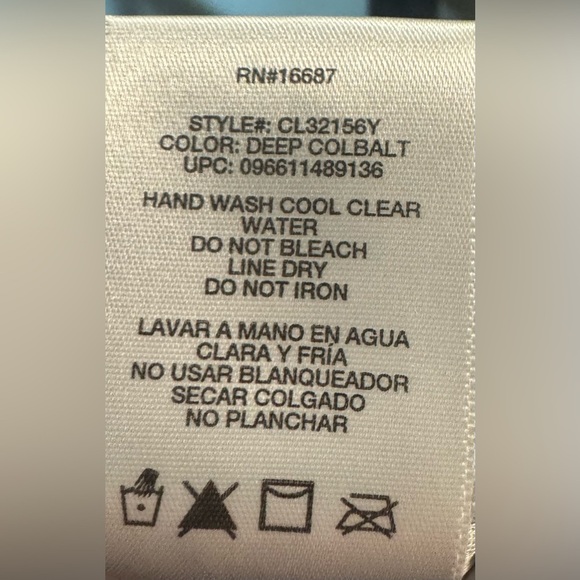 Catalina Swimsuit Women’s Small Floral Skirt Dress Halter Suddenly Slim Beach - Picture 10 of 10